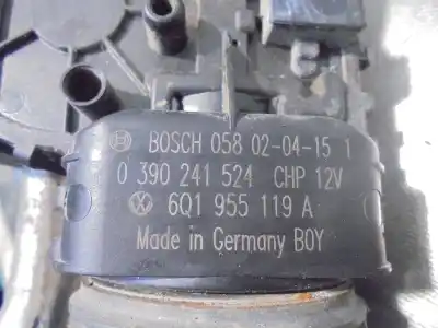 Автозапчастина б/у двигатель передніх склоочисників для skoda fabia (6y2/6y3) comfort посилання на oem iam 6q1955119a  