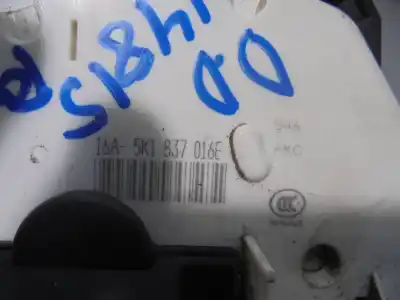 Автозапчастина б/у замок передній праві двері для seat leon (5f1) reference посилання на oem iam 5k1837016e  