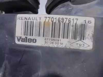 Автозапчасти б/у левая фара за renault clio ii fase i (b/cb0) f8q ссылки oem iam 7701697617  