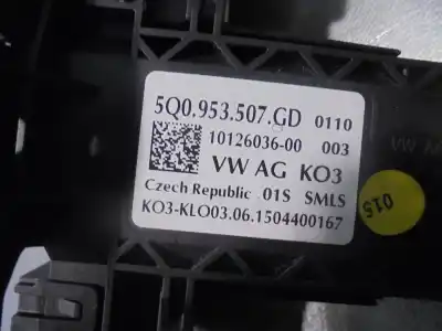 Second-hand car spare part multifunction switch for seat leon (5f1) cyv oem iam references 5q0953507gd  