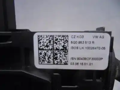 Second-hand car spare part multifunction switch for seat leon (5f1) cyv oem iam references 5q0953507gd  