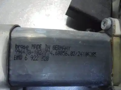 Second-hand car spare part rear right window regulator for bmw 5 (e60) 535 d oem iam references 6922320  