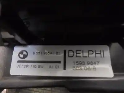 Peça sobressalente para automóvel em segunda mão botão / interruptor elevador vidro traseiro direito por bmw 5 (e60) 535 d referências oem iam 6951965  