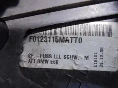 Peça sobressalente para automóvel em segunda mão espelho retrovisor esquerdo por bmw 5 (e60) 535 d referências oem iam f0123115matt0  