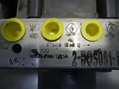 Peça sobressalente para automóvel em segunda mão abs por renault captur ii 1.0 tce referências oem iam 476601842r  