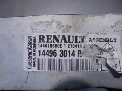 Peça sobressalente para automóvel em segunda mão intercooler por renault captur ii 1.0 tce referências oem iam 144963014r  