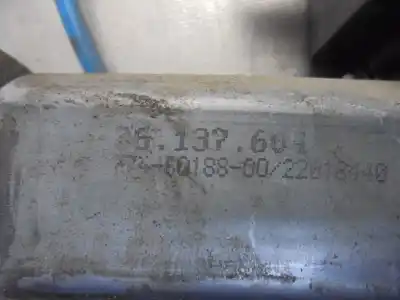 Second-hand car spare part passenger side right window regulator for citroen c2 x oem iam references 36137604  