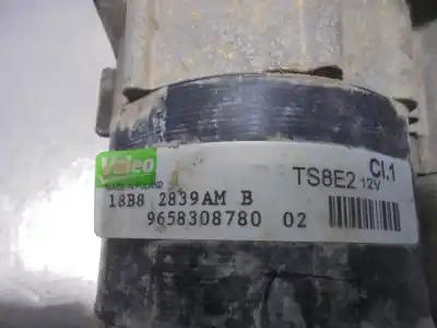 Peça sobressalente para automóvel em segunda mão motor de arranque por citroen c2 x referências oem iam 9658308780  