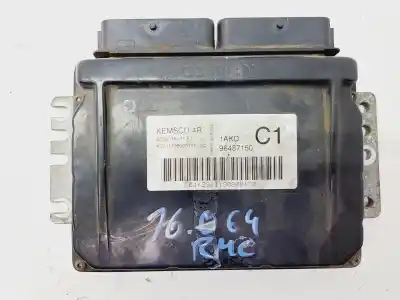 Автозапчастина б/у ебу контролер двигуна для daewoo rezzo se посилання на oem iam 96487150  