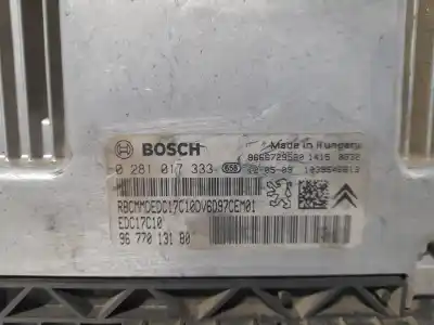 Автозапчастина б/у ебу контролер двигуна для citroen c3 picasso (sh_) 1.6 hdi 90 посилання на oem iam 9677013180  