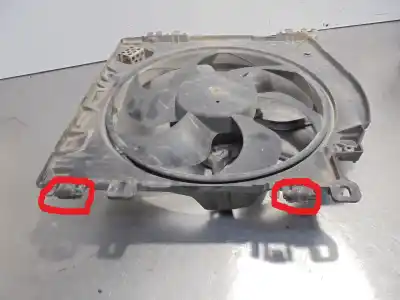 Peça sobressalente para automóvel em segunda mão termoventilador elétrico por renault clio iii style referências oem iam 8200688375  