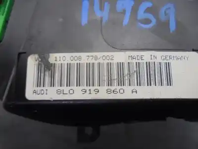Автозапчасти б/у приборная доска за audi a3 (8l1) 1.8 ссылки oem iam 8l0919860a  