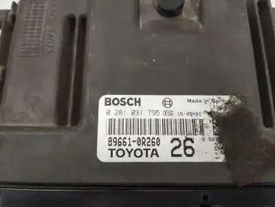Second-hand car spare part ecu engine control for toyota rav4 (a4) n47c20a oem iam references 896610r260  