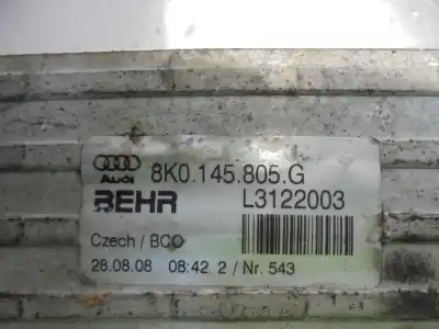 Автозапчастина б/у інтеркулер для audi a4 avant (8k5) (2008) básico посилання на oem iam   