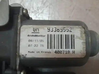 Peça sobressalente para automóvel em segunda mão elevador de vidros dianteiro direito por opel meriva enjoy referências oem iam 93389552  