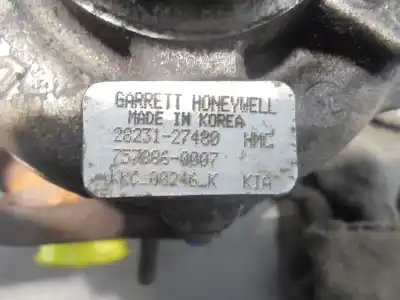Peça sobressalente para automóvel em segunda mão turbocompresor por hyundai i30 (fd) d4ea referências oem iam 2823127480  