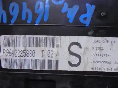 Автозапчасти б/у приборная доска за citroen c3 i (fc_, fn_) 1.4 hdi ссылки oem iam p9660225880  