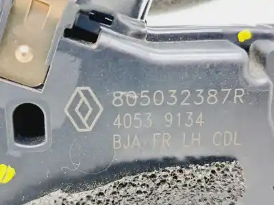 Second-hand car spare part left front door lock for renault clio v experience oem iam references 805032387r  