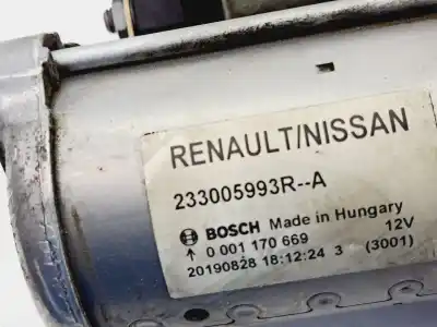 Peça sobressalente para automóvel em segunda mão motor de arranque por renault clio v experience referências oem iam 233005993r  