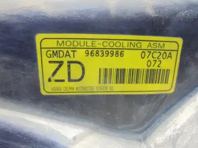 Peça sobressalente para automóvel em segunda mão termoventilador elétrico por chevrolet lacetti 2.0 d referências oem iam 96839986  