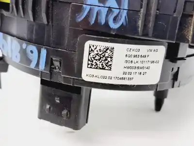 Peça sobressalente para automóvel em segunda mão fita do airbag por seat leon st (5f8) crl referências oem iam 5q0953549f  
