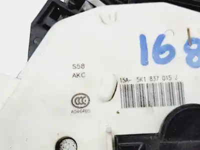 Peça sobressalente para automóvel em segunda mão fechadura da porta dianteira esquerda por seat leon st (5f8) crl referências oem iam 5k1837015j  