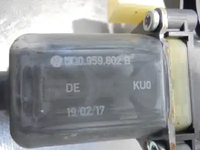 Second-hand car spare part passenger side right window regulator for seat leon st (5f8) crl oem iam references 5f4837462  