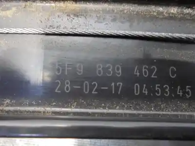 Peça sobressalente para automóvel em segunda mão elevador de vidros traseiro direito por seat leon st (5f8) crl referências oem iam 5f9839462c  