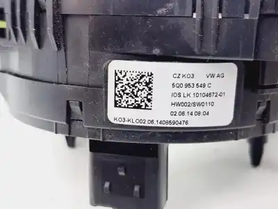 Автозапчасти б/у кольцо подушки безопасности за audi a3 (8v1) crk ссылки oem iam 5q0953549c  