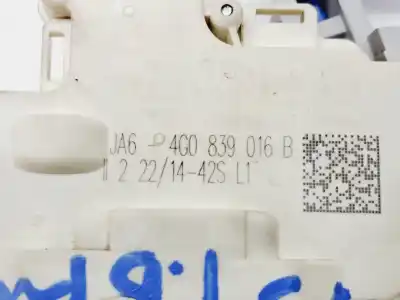Автозапчасти б/у замок задней правой двери за audi a3 (8v1) crk ссылки oem iam 4g0839016b  