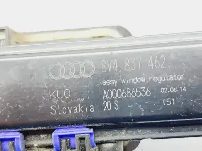 Автозапчасти б/у регулятор стекла переднего правого за audi a3 (8v1) crk ссылки oem iam 8v4837462  