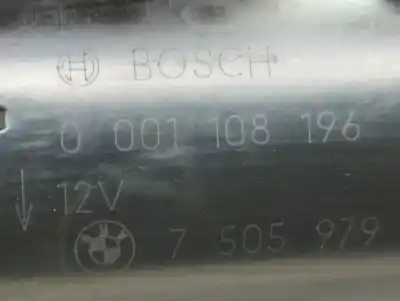 Second-hand car spare part starter motor for bmw 3 (e46) 318 i oem iam references 7505979  