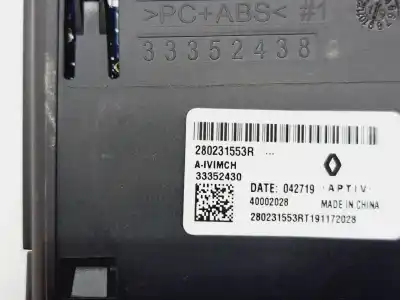 Second-hand car spare part electronic module for renault clio v experience oem iam references 2800231553r  