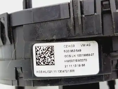 Автозапчасти б/у кольцо подушки безопасности за seat leon (5f1) reference ссылки oem iam 5q0953549  