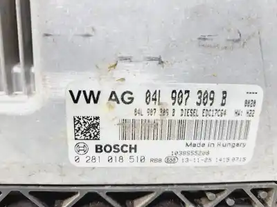 Автозапчастина б/у ебу контролер двигуна для seat leon (5f1) reference посилання на oem iam 04l907309b  