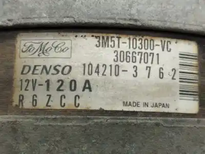 Автозапчастина б/у генератор для ford focus c-max (cap) q7da посилання на oem iam 3m5t10300vc  