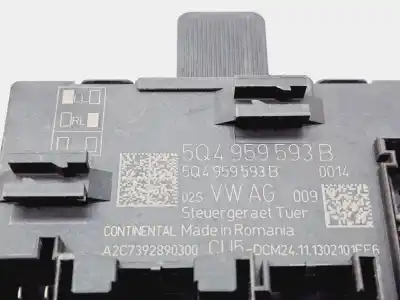 Автозапчасти б/у комфортный модуль за seat leon (5f1) reference ссылки oem iam 5q4959593b  