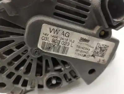 Автозапчастина б/у генератор для volkswagen caddy profesional (sa) (03.2015) dfs посилання на oem iam 03l903023l  