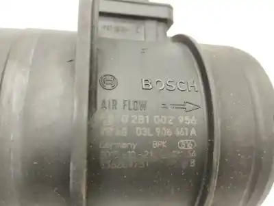 Second-hand car spare part flowmeter for volkswagen caddy profesional (sa) (03.2015) dfs oem iam references 0281002956