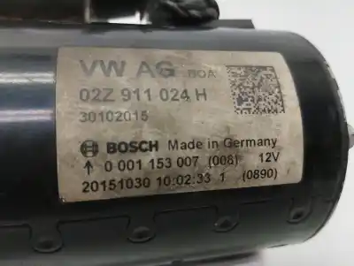 Автозапчасти б/у двигатель запускается за volkswagen caddy profesional (sa) (03.2015) dfs ссылки oem iam 02z911024h  