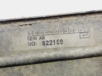 Peça sobressalente para automóvel em segunda mão intercooler por fiat linea (110) 199a3000 referências oem iam 522159  