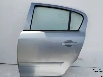 Second-hand car spare part Rear Left Door for OPEL CORSA D 1.2 16V bivalent (Gasolina / Gas licuado del petróleo. GPL) OEM IAM references   