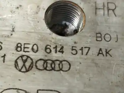 Автозапчастина б/у абс для audi a4 b7 (8ec) 2.0 tdi 16v посилання на oem iam 8e0614517ak  