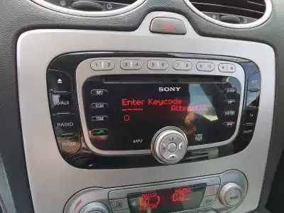Second-hand car spare part audio system / radio cd for ford focus ii sedán (db_, fch, dh) 1.6 tdci oem iam references 7m5t18c939ee  