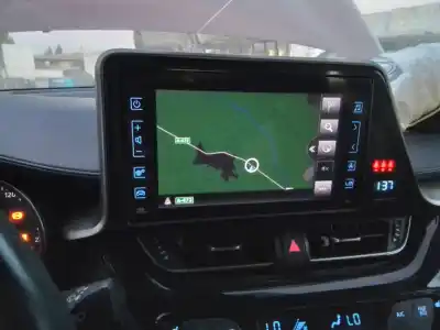 Peça sobressalente para automóvel em segunda mão display gps / multimídia por toyota chr híbrido 90kw referências oem iam 86140f4020