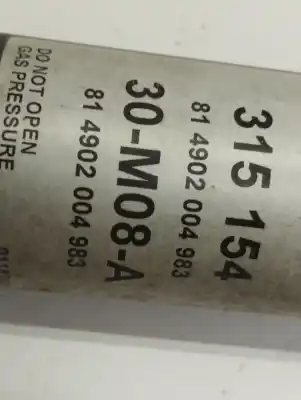 Peça sobressalente para automóvel em segunda mão amortecedor traseiro direito por renault clio iii emotion referências oem iam 814902004983  