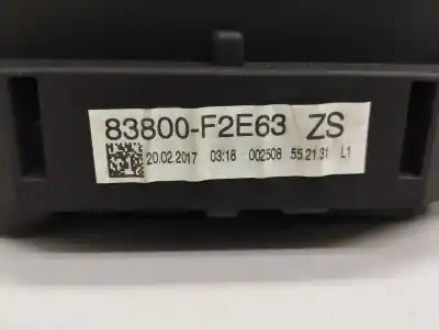 Peça sobressalente para automóvel em segunda mão quadrante por toyota auris (e18) toyota auris referências oem iam 83800f2e63zs  