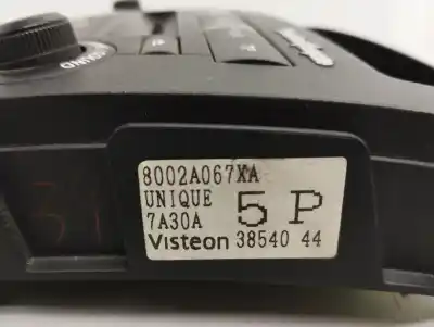 Автозапчастина б/у многофункційне управління для mitsubishi outlander (cw0) 2.0 di-d intense plus посилання на oem iam 8002a067xa  