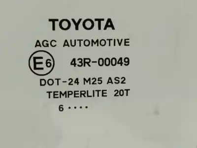 Peça sobressalente para automóvel em segunda mão vidro dianteiro esquerdo por toyota auris (e18) toyota auris referências oem iam 43r00049  