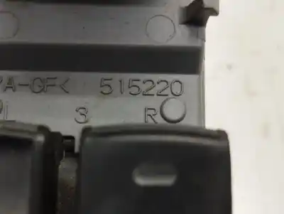Second-hand car spare part left front power window switch for toyota auris (e18) toyota auris oem iam references 515220  